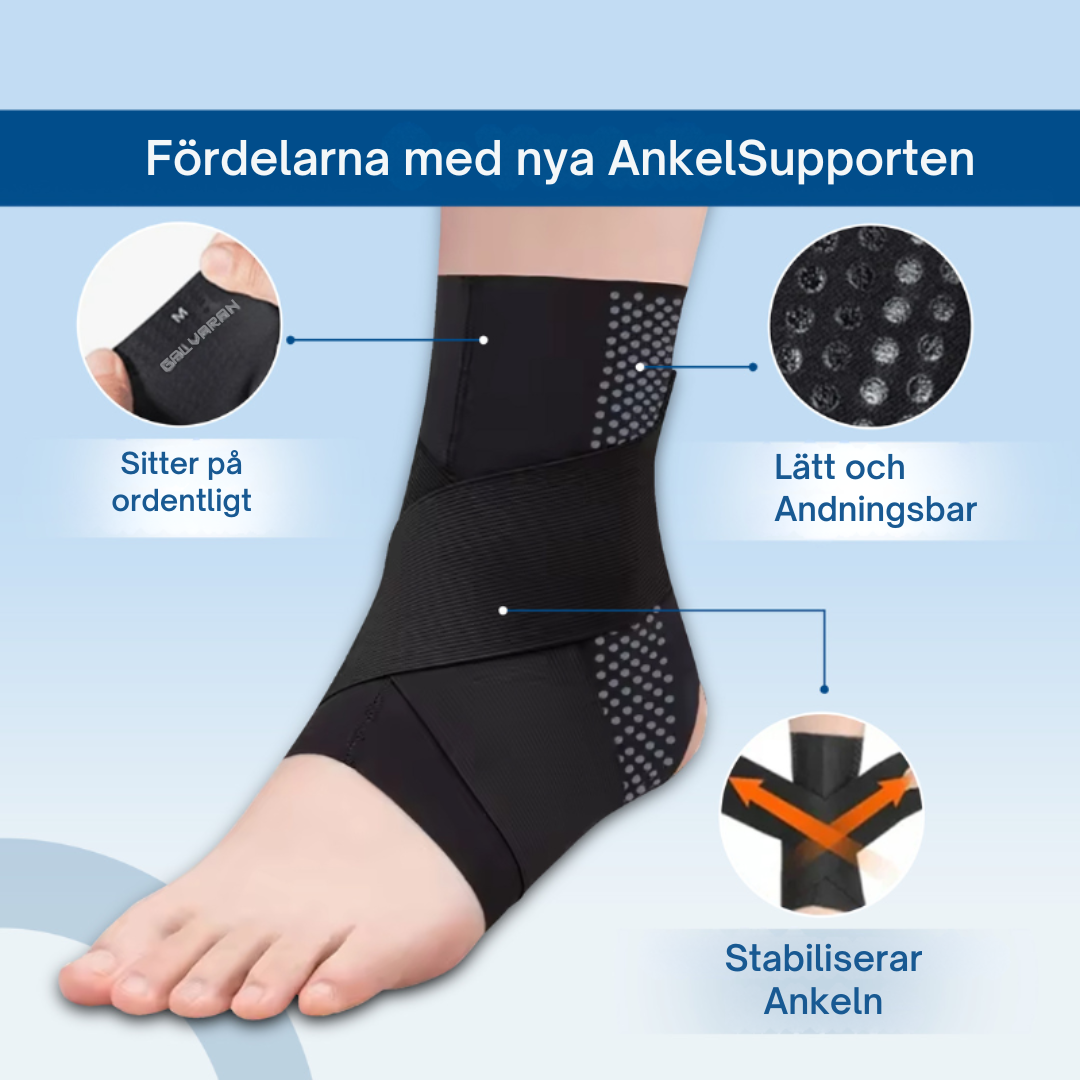 AnkelSupporten™ - Inga fler skador på planen!