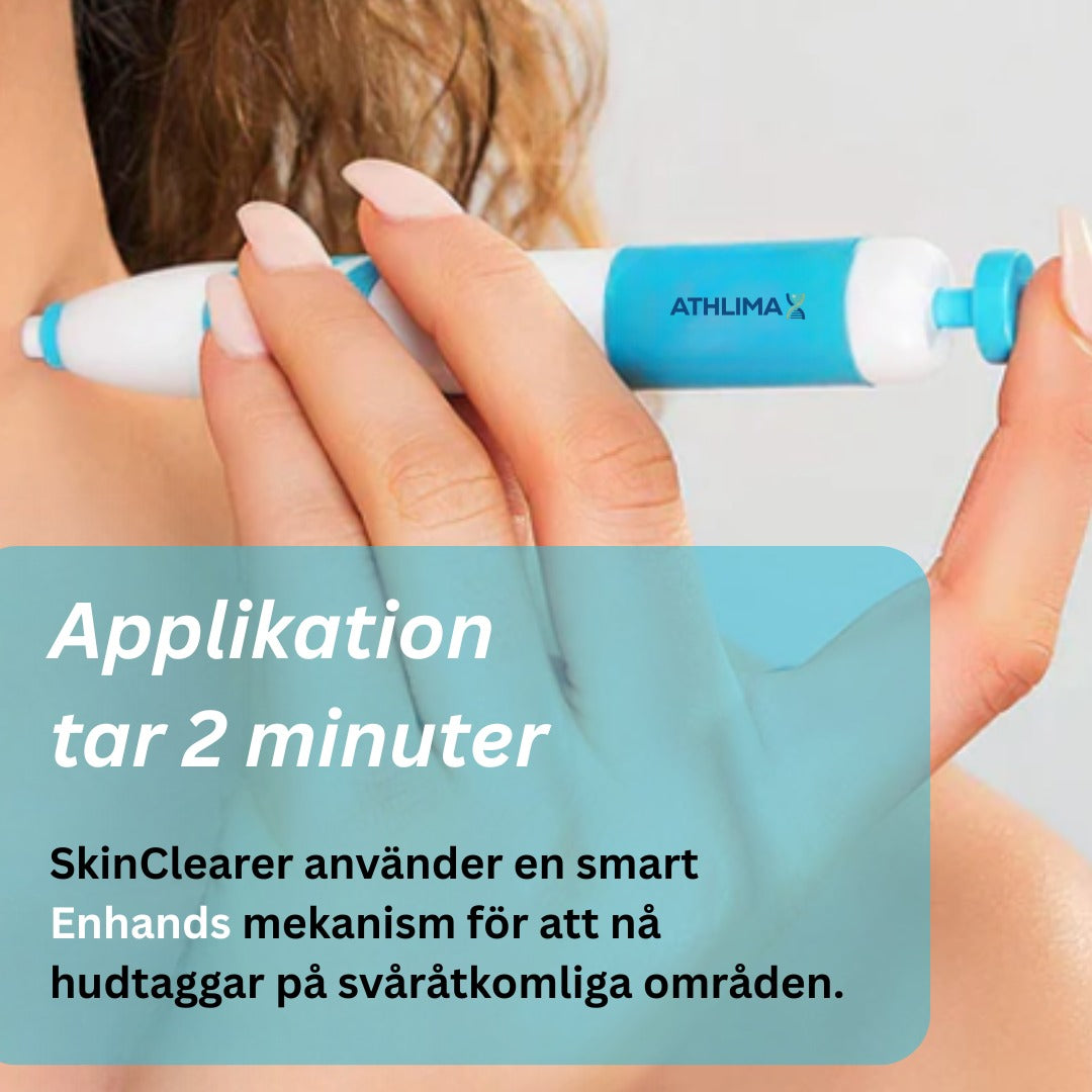 SkinClearer - Smärtfri bortagning av hudflikar